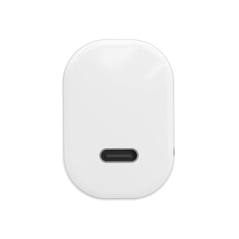 Pack de charge secteur 1 USB-C 30W + câble USB-C Power Delivery blanc - 2