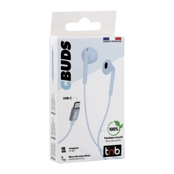 Auriculares con cable C-BUDS Type-C Azul - 2
