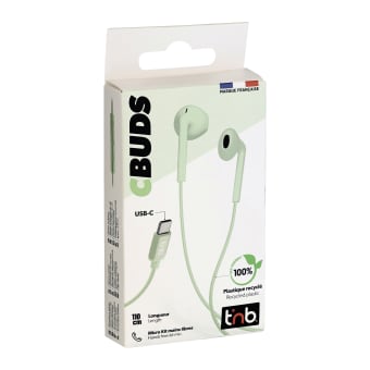 Auriculares con cable C-BUDS Type-C Verde - 2