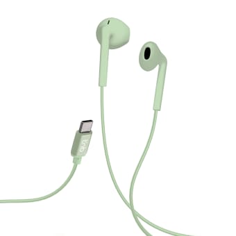 Auriculares con cable C-BUDS Type-C Verde