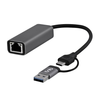 Adaptador USB-C y USB-A a RJ45 - 2,5 GBPS