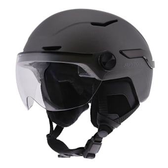 Casque LED avec feu de freinage automatique - GRIS TAILLE M