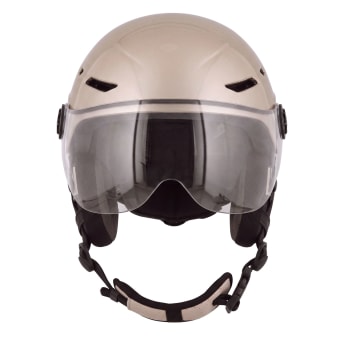 Casque VISOR - Ivoire Irisé - M - visière et cache-oreilles détachables - 2