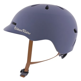 Retro bicycle helmet