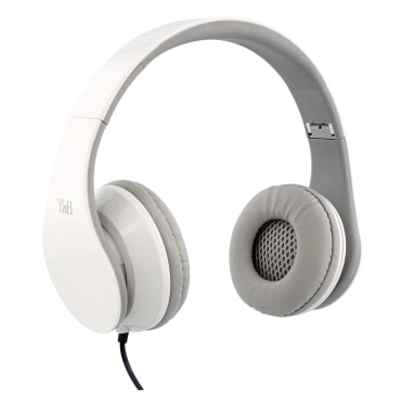STREAM auriculares con cable jack de 3,5 mm blanco