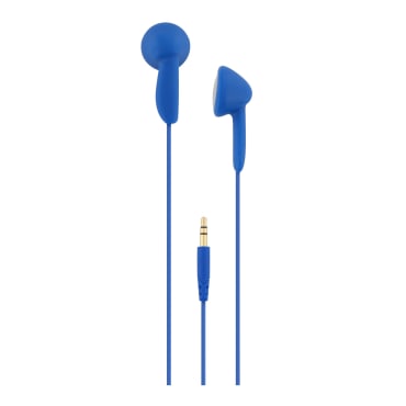 POCKET blue wired jack headphones - 2