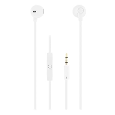 Conector para auriculares con cable SWEET blanco