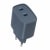 Chargeur GAN compact 45W - câble 2 mètres inclus - bleu indigo