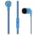 BE COLOR auriculares con cable jack azul