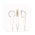 Auriculares con cable POCKET jack blancos