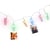 LED photo garland 10 clips