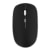 RUBBY black silent click wireless mouse