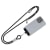 Câble tour de cou USB-C vers USB-C 60W – 2-en-1 Noir