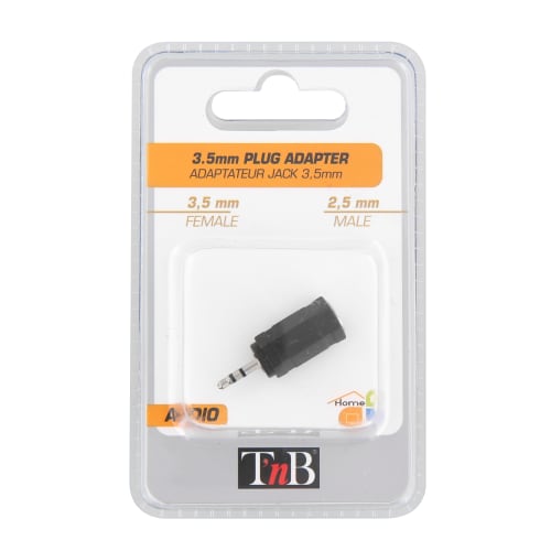 2.5mm male jack / 3.5mm female jack adapter3