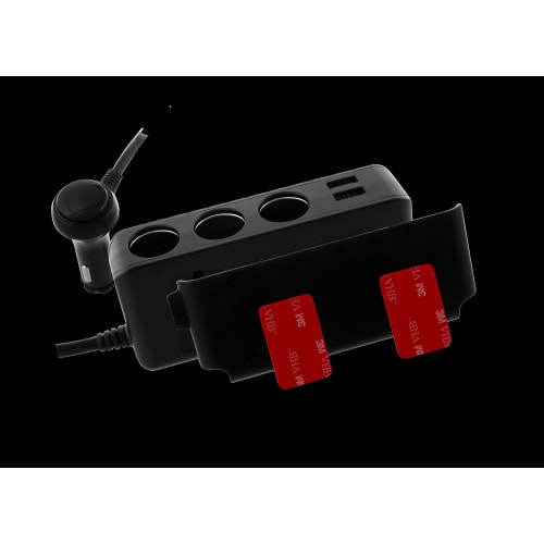 Chargeur allume-cigares 4XUSB-A 120W + 3 prises allume-cigares2