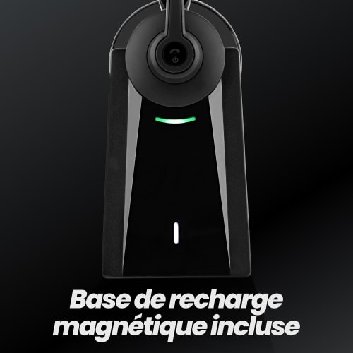 Micrófono auricular Bluetooth® de 2,4 GHz con base de carga ACTIV 1000X4
