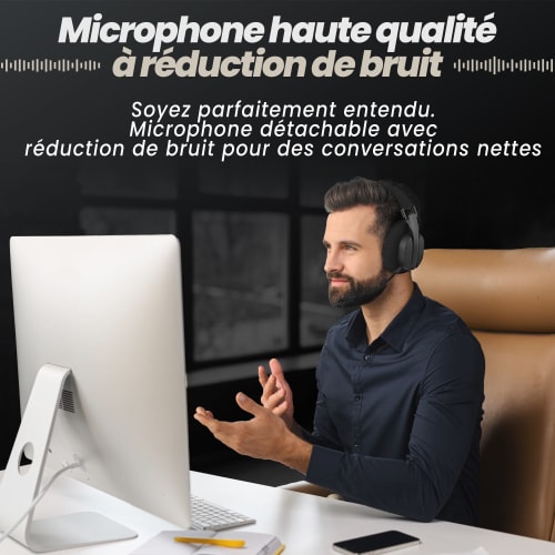 Micro casque Bluetooth®+2,4Ghz ultra léger et confortable - ACTIVLIGHT5