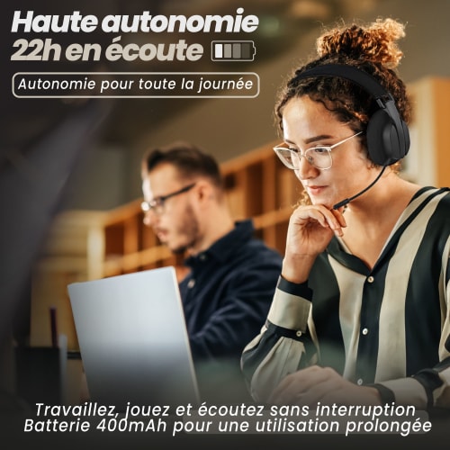 Micro casque Bluetooth®+2,4Ghz ultra léger et confortable - ACTIVLIGHT6