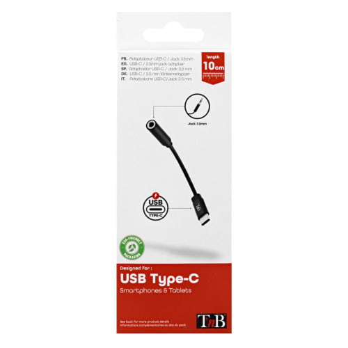 Adaptateur USB Type-C vers jack 3.5mm4