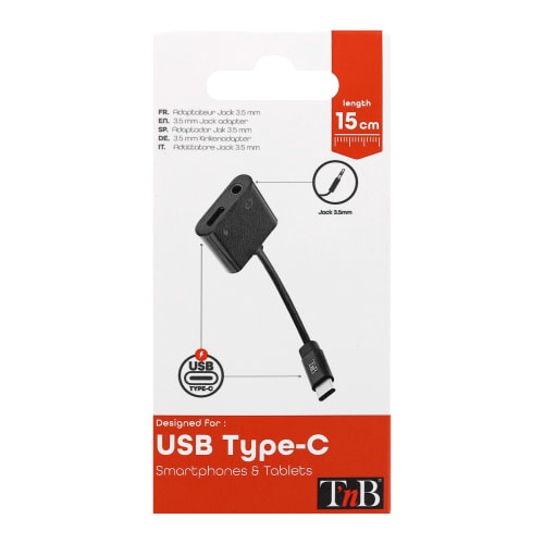 Adaptateur USB-C vers jack 3.5 / USB-C4