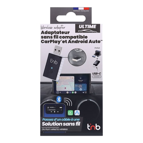 Adaptateur Sans Fil pour CarPlay & Android Auto –5