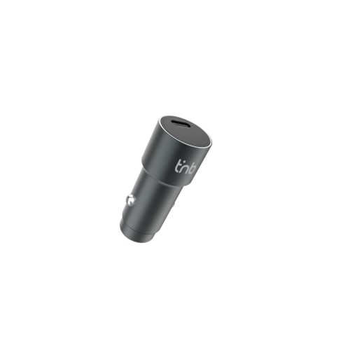 Cargador de coche USB-C de 25 W – Aluminio reciclado – Gris antracita4