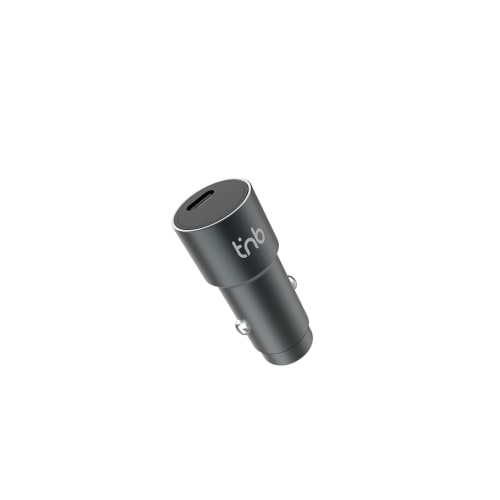 Cargador de coche USB-C de 25 W – Aluminio reciclado – Gris antracita3