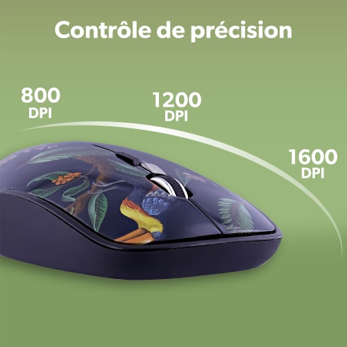 Bundle tapis de souris et souris sans fil AMAZONIA EXCLUSIV6