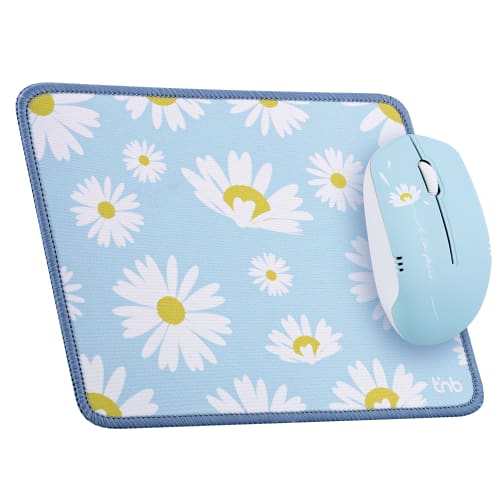 Pack tapis + souris design DAISY - COLLECTION EXCLUSIV'1