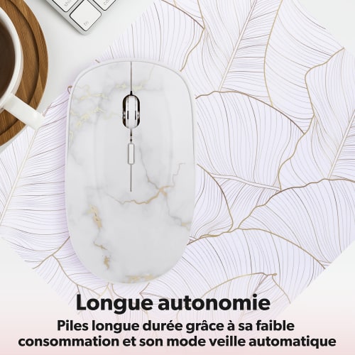 Bundle tapis de souris et souris sans fil GOLD EXCLUSIV4