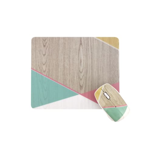 Paquete de alfombrilla para ratón y ratón inalámbrico SCANDI EXCLUSIV1