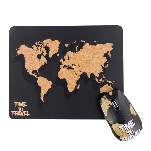 Alfombrilla + Ratón WORLD Design - COLECCIÓN EXCLUSIVA1