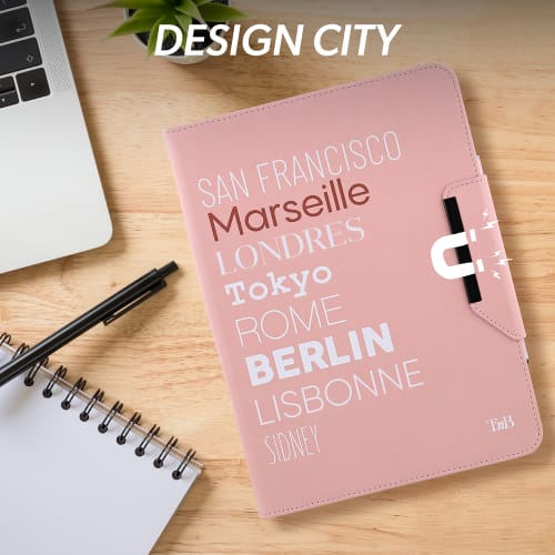 Étui folio universel + stylet pour tablette 10