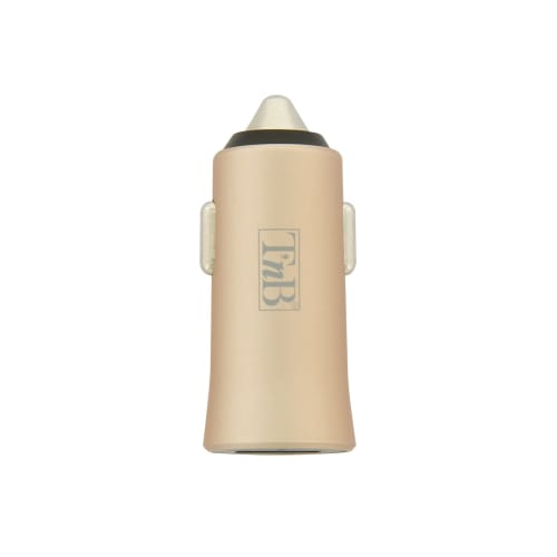 Chargeur allume-cigare 1XUSB-A 12W finition dorée2