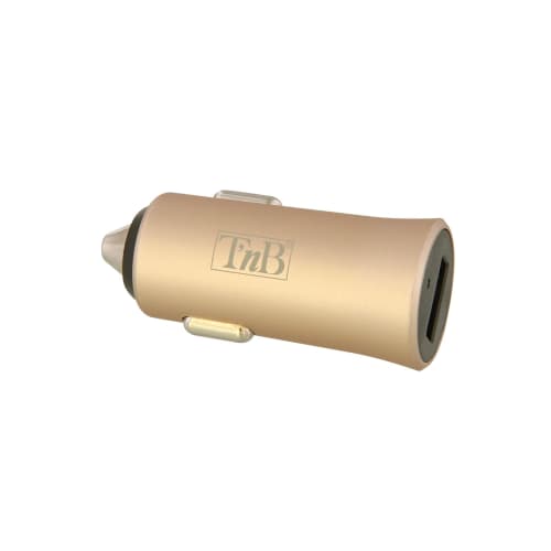 Chargeur allume-cigare 1XUSB-A 12W finition dorée1