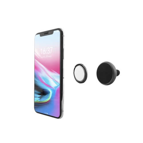 Support aimanté pour grille d'aération avec bague rotative1