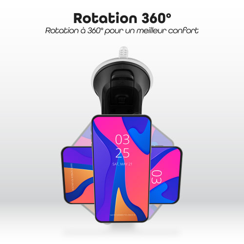 Telescopic suction cup magnetic support5