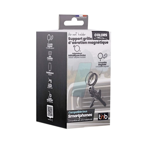 Soporte magnético universal para rejilla de ventilación compatible con Magsafe7