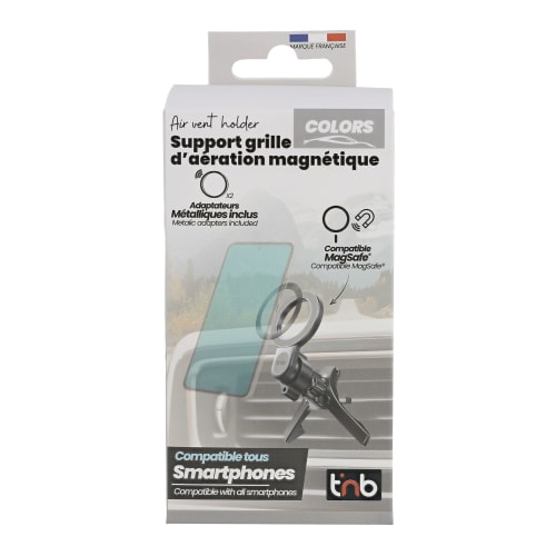 Soporte magnético universal para rejilla de ventilación compatible con Magsafe4