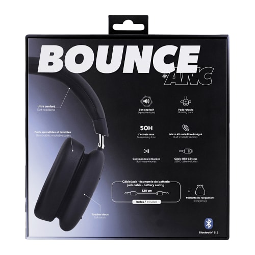 Auriculares Bluetooth con cancelación activa de ruido BOUNCE7