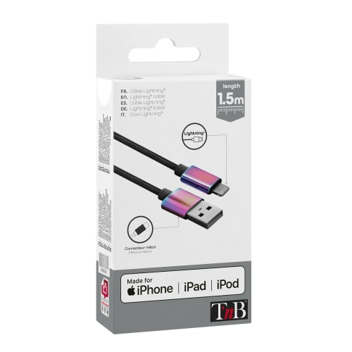 Cable Lightning® con conectores de iridio3