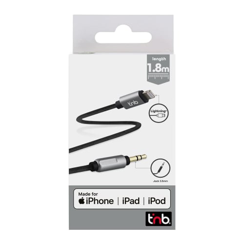 Lightning to 3.5mm jack cable4