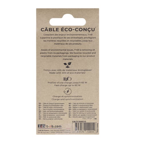 Cable Lightning de diseño ecológico5