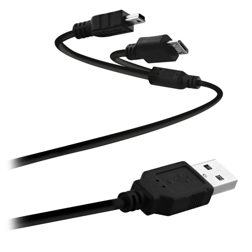 Cable micro USB 2 en 11