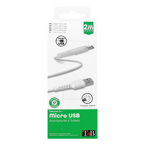 Câble Micro USB connecteurs renforcés4