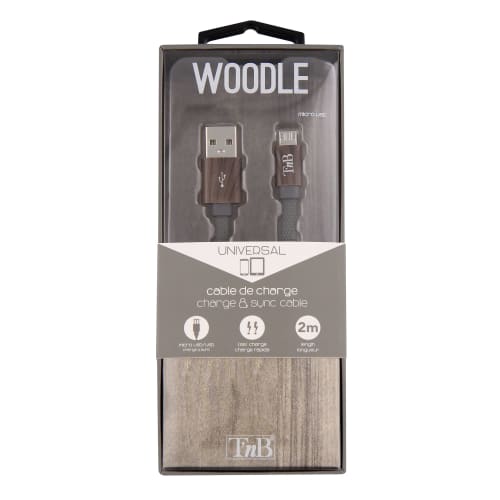 Câble Micro USB WOODLE3
