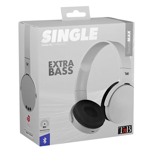 Casque Bluetooth SINGLE Silver7