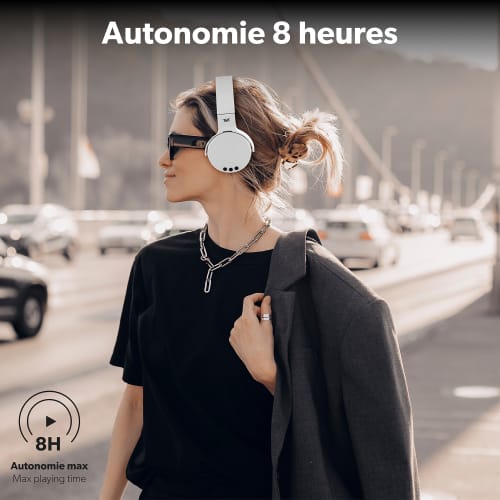 Casque Bluetooth SINGLE Silver4