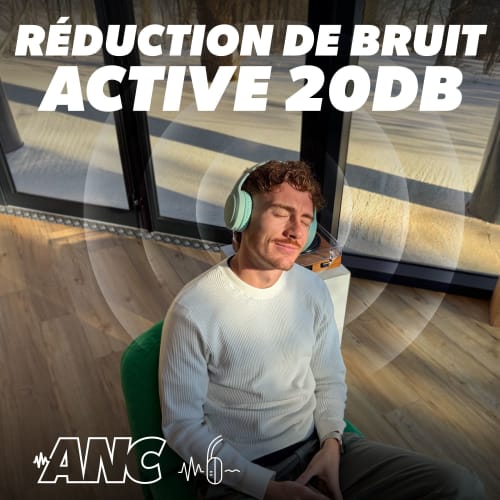 Casque Bluetooth à réduction de bruit active TONALITY3