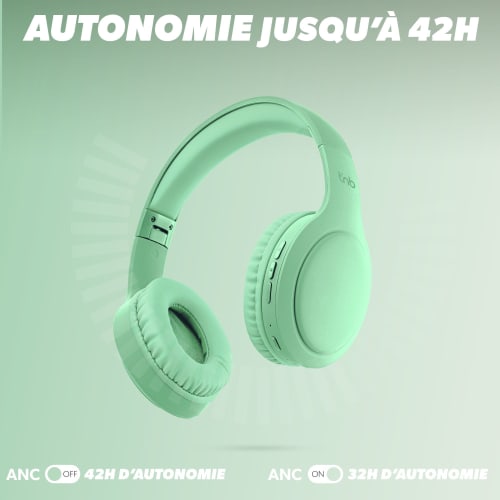 Casque Bluetooth à réduction de bruit active TONALITY4